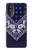 S3357 Marine Bleu Bandana Motif Etui Coque Housse pour Motorola Moto G52, G82 5G