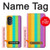 S3678 Vertical arc-en-ciel coloré Etui Coque Housse pour Motorola Moto G52, G82 5G
