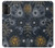 S3702 Lune et soleil Etui Coque Housse pour Motorola Moto G52, G82 5G