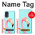 S3708 Flamant rose Etui Coque Housse pour Motorola Moto G52, G82 5G