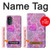 S3710 Coeur d'amour rose Etui Coque Housse pour Motorola Moto G52, G82 5G