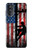 S3803 Électricien monteur de lignes drapeau américain Etui Coque Housse pour Motorola Moto G52, G82 5G