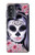 S3821 Sugar Skull Steampunk Fille Gothique Etui Coque Housse pour Motorola Moto G52, G82 5G