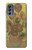 S0214 Van Gogh quinze tournesols Etui Coque Housse pour Motorola Moto G62 5G