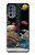 S0226 L'aquarium Etui Coque Housse pour Motorola Moto G62 5G