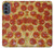 S0236 Pizza Etui Coque Housse pour Motorola Moto G62 5G