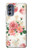 S1859 Motif Rose Etui Coque Housse pour Motorola Moto G62 5G