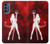 S2455 Sexy Fille du Diable Etui Coque Housse pour Motorola Moto G62 5G
