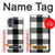 S2842 Noir et blanc Buffle motif de vérification Etui Coque Housse pour Motorola Moto G62 5G