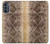 S2875 Rattle Serpent Imprimé graphique Peau Etui Coque Housse pour Motorola Moto G62 5G