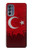 S2991 Turquie Football Football Etui Coque Housse pour Motorola Moto G62 5G