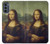 S3038 Peinture Mona Lisa Da Vinci Etui Coque Housse pour Motorola Moto G62 5G