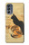 S3229 Affiche de chat millésimé Etui Coque Housse pour Motorola Moto G62 5G