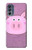 S3269 Porc Dessin animé Etui Coque Housse pour Motorola Moto G62 5G