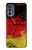 S3303 Allemagne Drapeau graphique Football Millésime Etui Coque Housse pour Motorola Moto G62 5G
