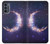 S3324 Croissant de lune Galaxie Etui Coque Housse pour Motorola Moto G62 5G