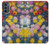 S3342 Claude Monet Chrysanthèmes Etui Coque Housse pour Motorola Moto G62 5G