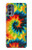 S3459 tie Dye Etui Coque Housse pour Motorola Moto G62 5G