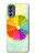 S3493 citron coloré Etui Coque Housse pour Motorola Moto G62 5G