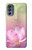 S3511 Fleur de lotus Bouddhisme Etui Coque Housse pour Motorola Moto G62 5G