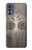 S3591 Viking Arbre de vie Symbole Etui Coque Housse pour Motorola Moto G62 5G