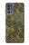S3662 William Morris Vine Pattern Etui Coque Housse pour Motorola Moto G62 5G