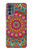 S3694 Modèle d'art hippie Etui Coque Housse pour Motorola Moto G62 5G