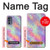 S3706 Arc-en-ciel pastel Galaxy Pink Sky Etui Coque Housse pour Motorola Moto G62 5G