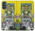 S3739 Carte de tarot le char Etui Coque Housse pour Motorola Moto G62 5G