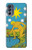 S3744 Carte de tarot l'étoile Etui Coque Housse pour Motorola Moto G62 5G