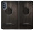 S3834 Guitare noire Old Woods Etui Coque Housse pour Motorola Moto G62 5G