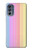S3849 Couleurs verticales colorées Etui Coque Housse pour Motorola Moto G62 5G