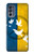S3857 Colombe de la paix drapeau ukrainien Etui Coque Housse pour Motorola Moto G62 5G