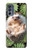 S3863 Peinture hérisson nain hérisson nain Etui Coque Housse pour Motorola Moto G62 5G