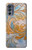 S3875 Tapis vintage en toile Etui Coque Housse pour Motorola Moto G62 5G
