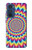 S3162 psychédélique coloré Etui Coque Housse pour Motorola Edge 30