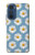 S3454 Marguerite Florale Etui Coque Housse pour Motorola Edge 30