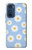 S3681 Motif de fleurs de marguerite Etui Coque Housse pour Motorola Edge 30