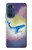 S3802 Rêve Baleine Pastel Fantaisie Etui Coque Housse pour Motorola Edge 30