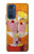 S3811 Paul Klee Senecio Homme Tête Etui Coque Housse pour Motorola Edge 30