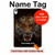 S0575 Tigre Visage Etui Coque Housse pour iPad 10.9 (2025,2022)