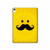 S1145 Soleil jaune Mustache Etui Coque Housse pour iPad 10.9 (2025,2022)