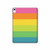 S2363 Arc en ciel Motif Etui Coque Housse pour iPad 10.9 (2025,2022)