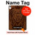 S2529 Leo Zodiaque Zodiaque marron Impression graphique Etui Coque Housse pour iPad 10.9 (2025,2022)