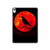 S3328 Corbeau Rouge Lune Etui Coque Housse pour iPad 10.9 (2025,2022)