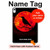 S3328 Corbeau Rouge Lune Etui Coque Housse pour iPad 10.9 (2025,2022)