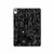 S3808 Tableau noir de mathématiques Etui Coque Housse pour iPad 10.9 (2022)