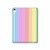 S3849 Couleurs verticales colorées Etui Coque Housse pour iPad 10.9 (2025,2022)