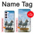 S0250 Cheval Blanc Etui Coque Housse pour Samsung Galaxy S23