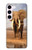 S0310 éléphant d'Afrique Etui Coque Housse pour Samsung Galaxy S23